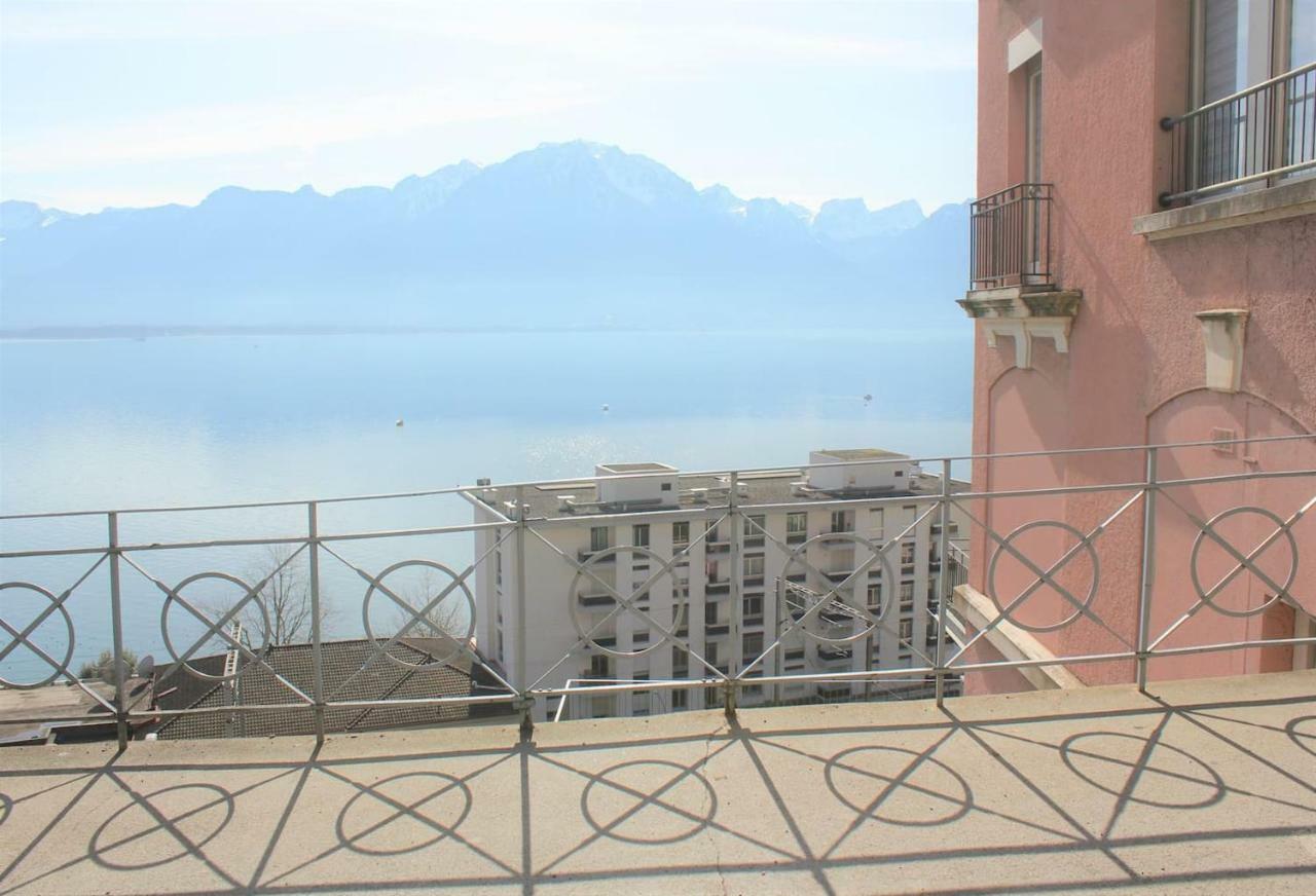 Top Montreux Centre 2-8 P., View Lake And Chillon Castle Exterior foto