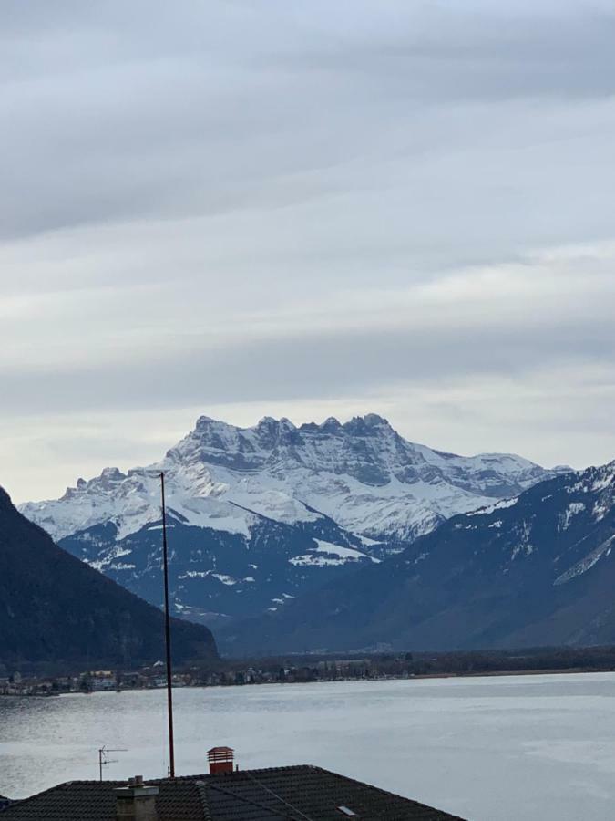Top Montreux Centre 2-8 P., View Lake And Chillon Castle Exterior foto